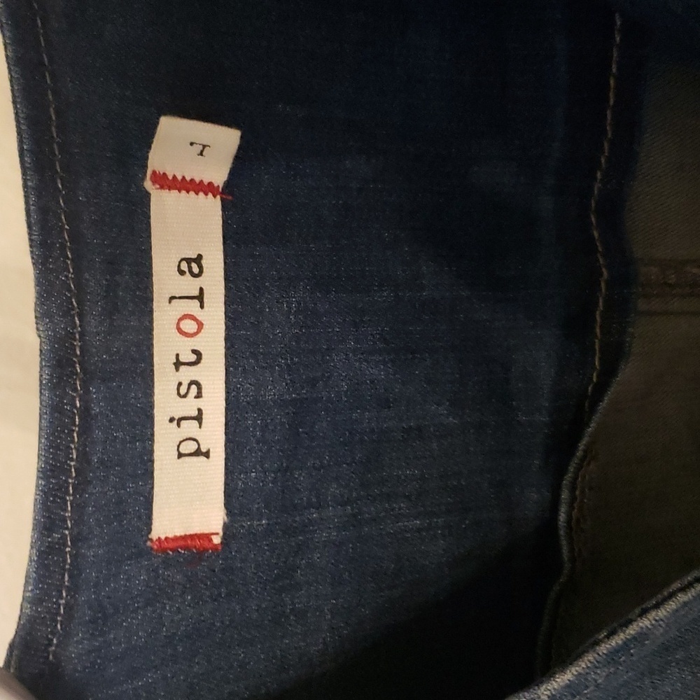 Pistola Moto Jean Jacket w/ Asymmetrical Zipper - Picture 5 of 8